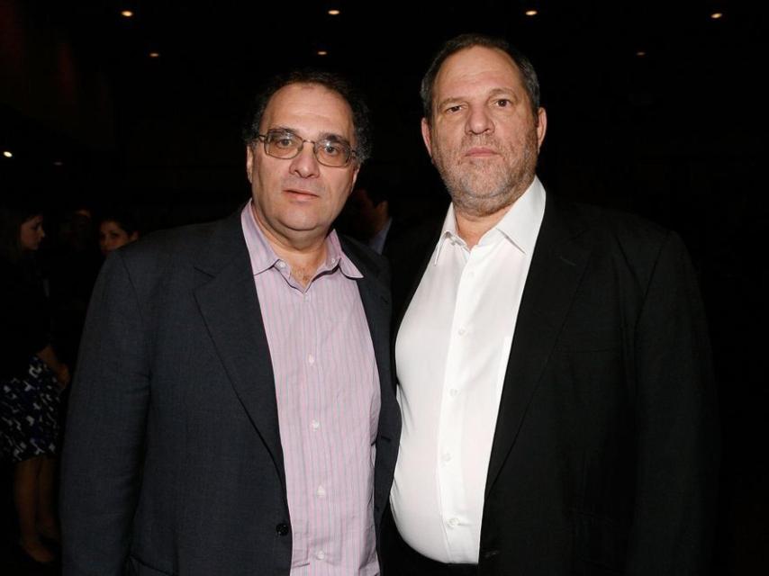 Bob y Harvey Weinstein, en 2009.