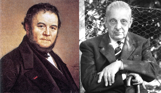 Stendhal y Giuseppe Tomasi di Lampedusa