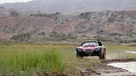 Carlos Sainz  durante la 12ª etapa del Dakar.