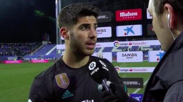 Asensio habla tras el partido