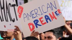 Una protesta de los 'dreamers'.