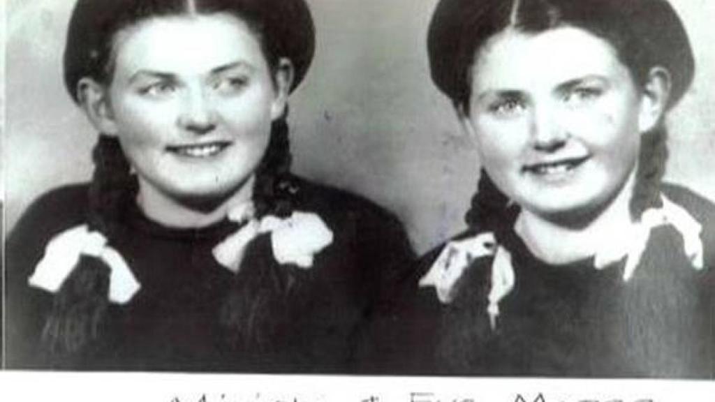 Dos gemelas torturadas por Mengele.