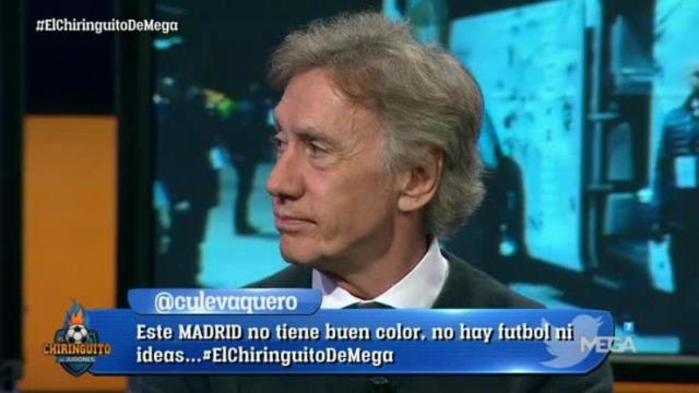 Rafa Almansa, en El Chiringuito. Foto: Twitter (@elchiringuitotv)