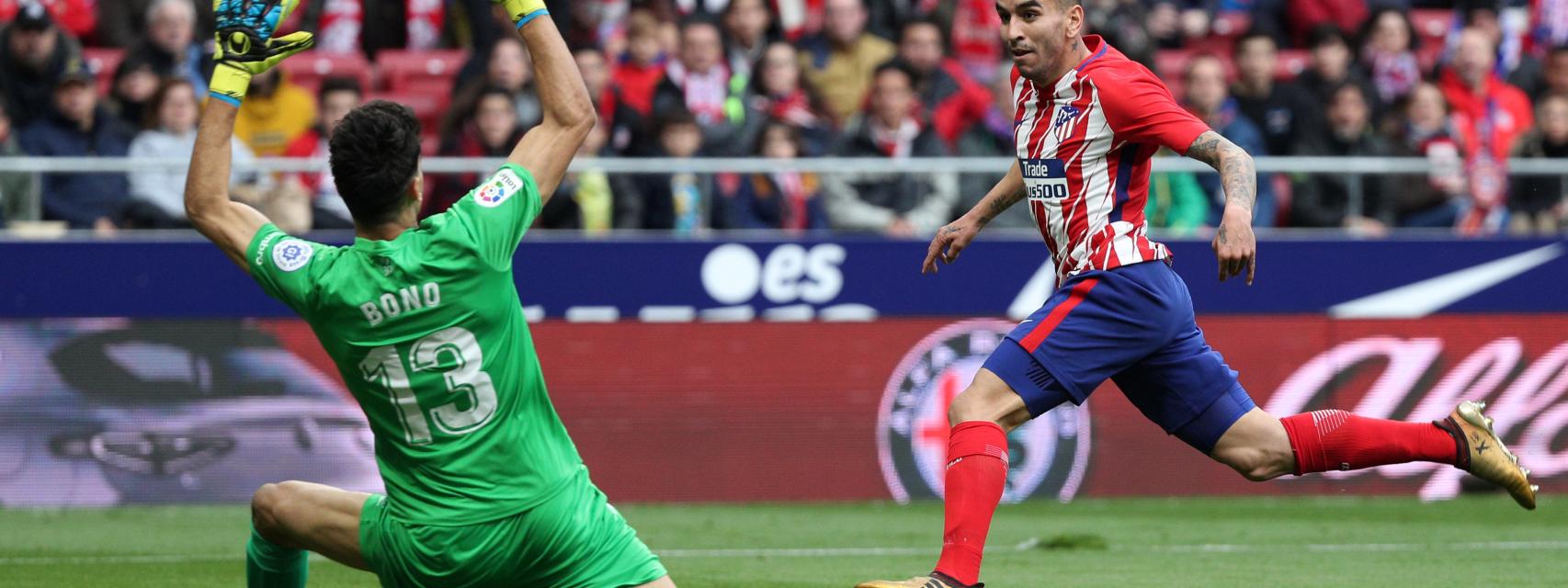 Diego Costa celebra un gol.