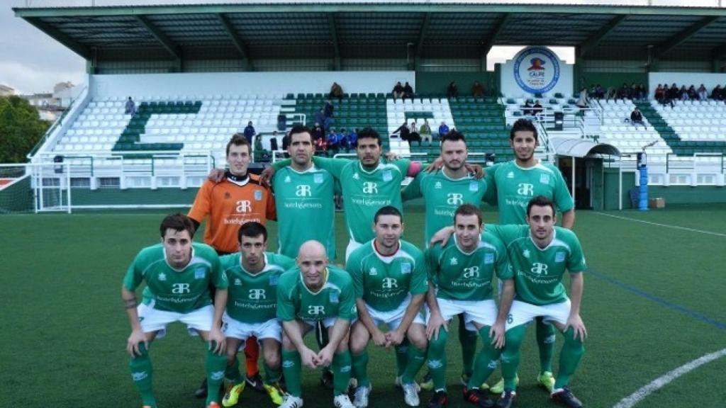 El Calpe F.C. en una foto de archivo