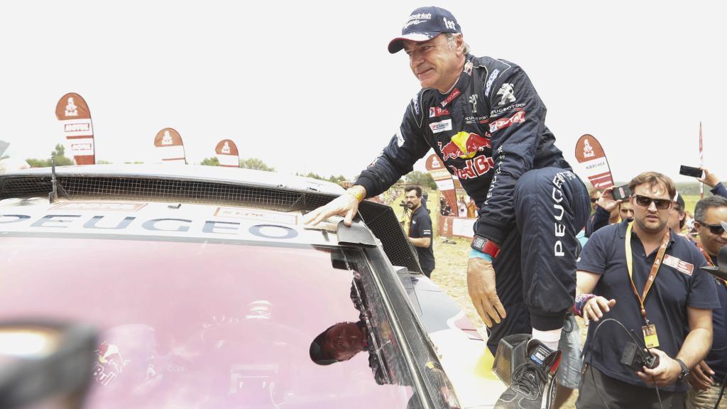 Carlos Sainz y su segundo Dakar en imágenes