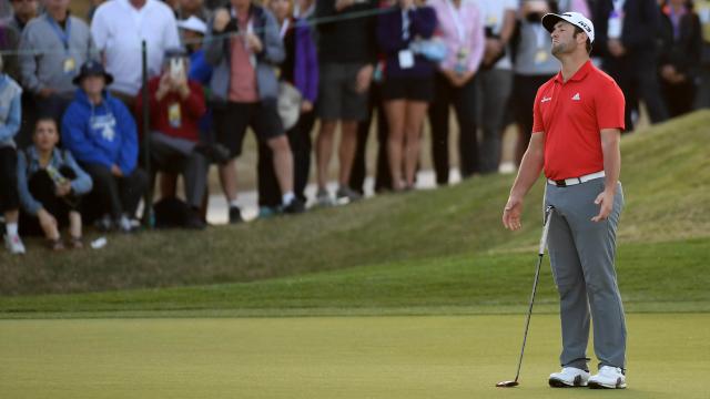 Jon Rahm, durante la última ronda del CarreerBuilding Challenge.