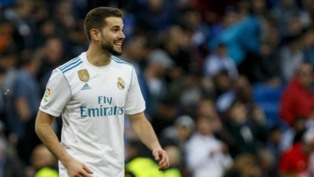 Nacho, contra el Deportivo. Foto: Manu Laya / El Bernabéu