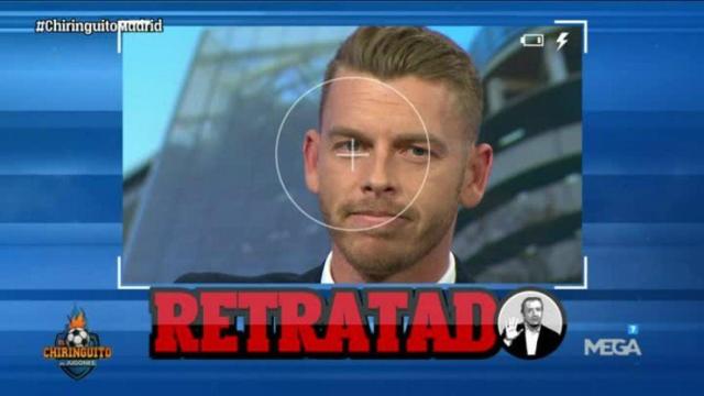 Jota Jordi, retratado. Foto Twitter (@elchiringuitotv)