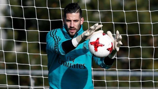 Casilla entrena en Valdebebas