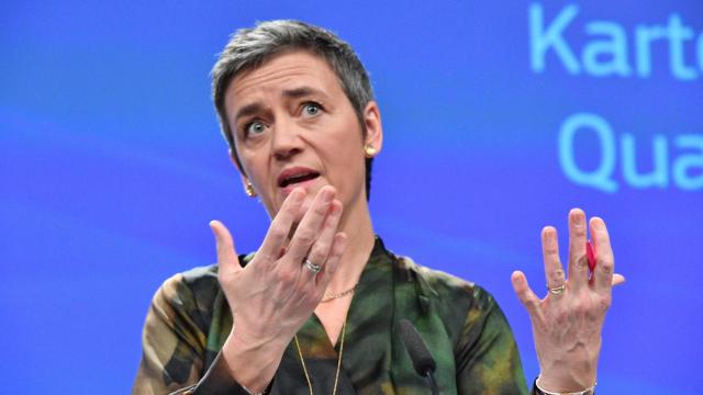 La comisaria de Competencia, Margrethe Vestager