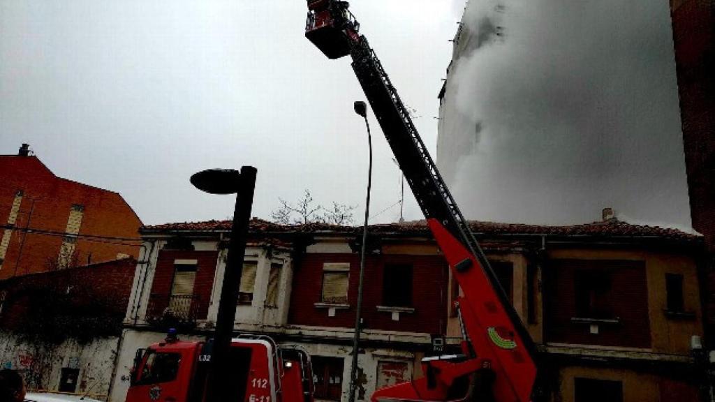 bomberos leon incendio palomera