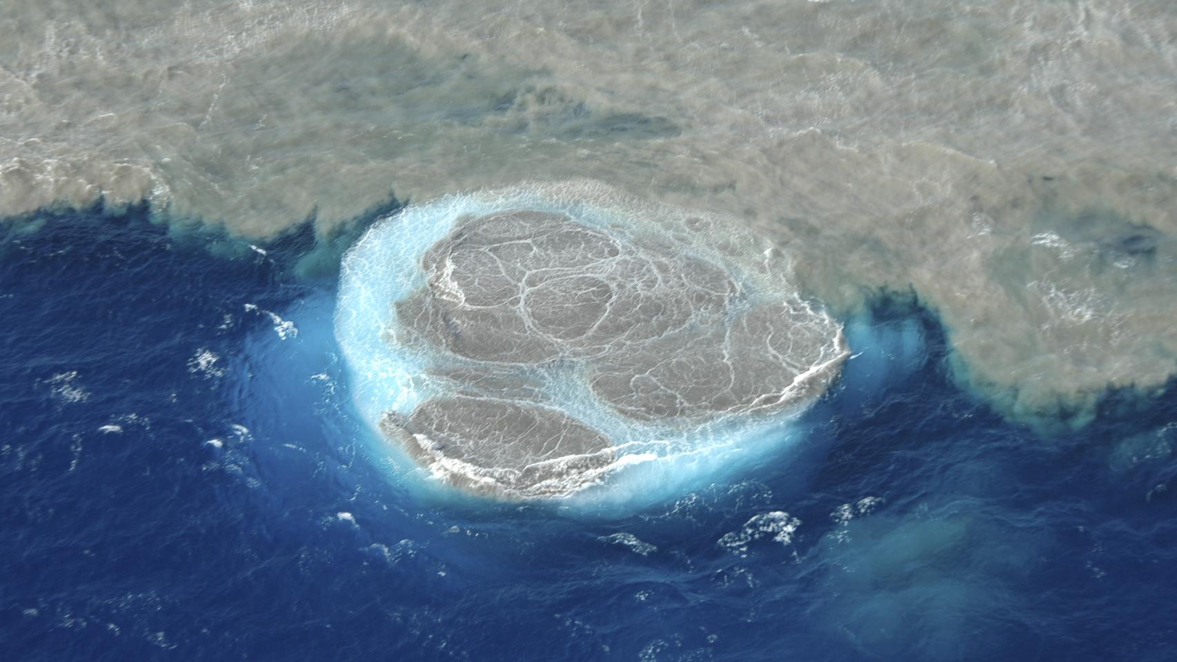 Vista aérea de El Hierro