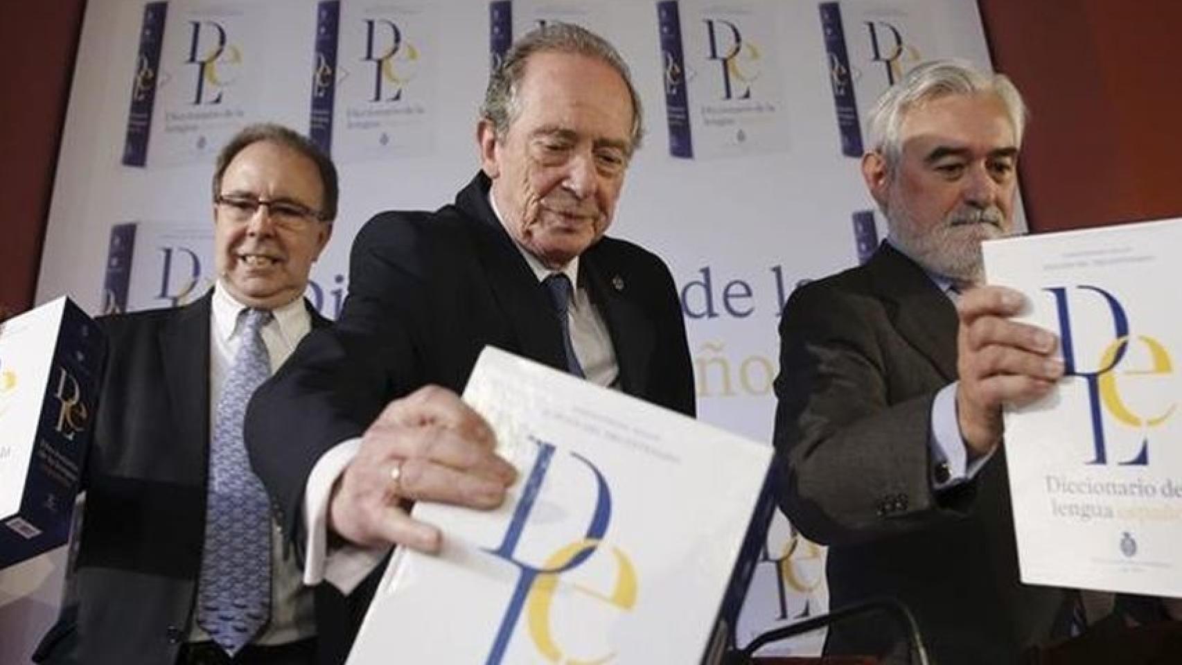 La RAE y su diccionario. EFE.
