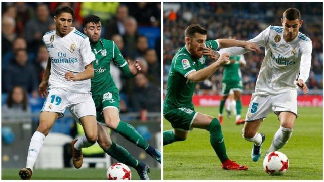 Achraf y Theo contra el Leganés