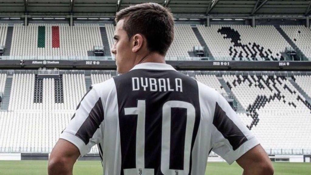 Dybala estrena dorsal en la Juve. Foto: Twitter (@PauDybala_JR)