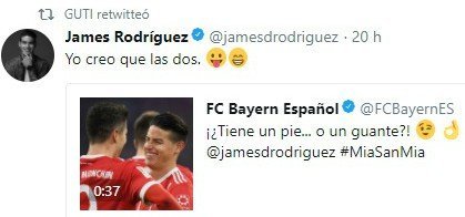 El último guiño de Guti a James Rodríguez
