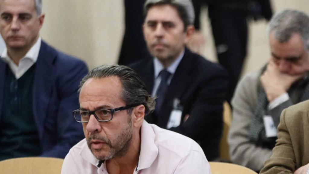 Álvaro Pérez 'El Bigotes' durante el juicio del caso Gürtel Valencia.