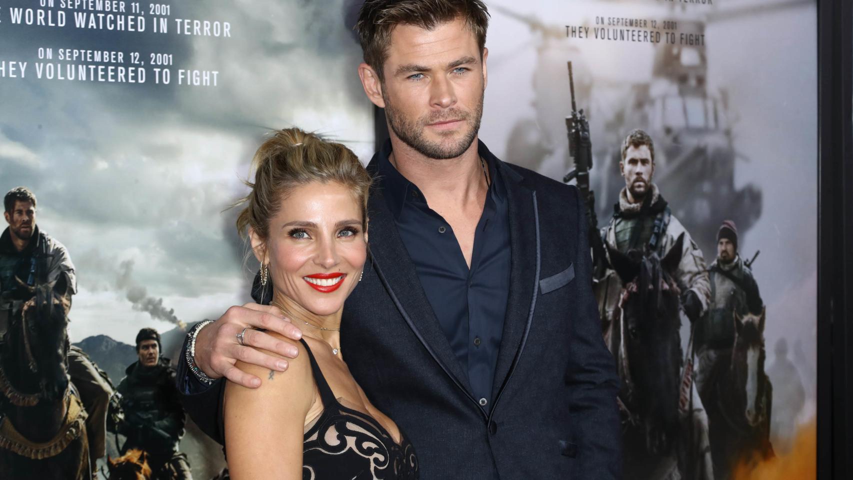 Elsa Pataky y Chris Hemsworth.