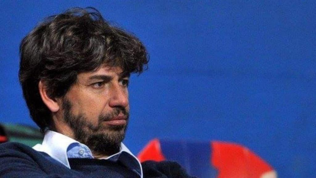 Albertini durante una conferencia. Foto: Instagram (@albertini.demetrio).