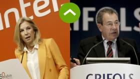 Dolores Dancausa (Bankinter) y Víctor Grifols (Grifols).