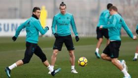 El Real Madrid entrena