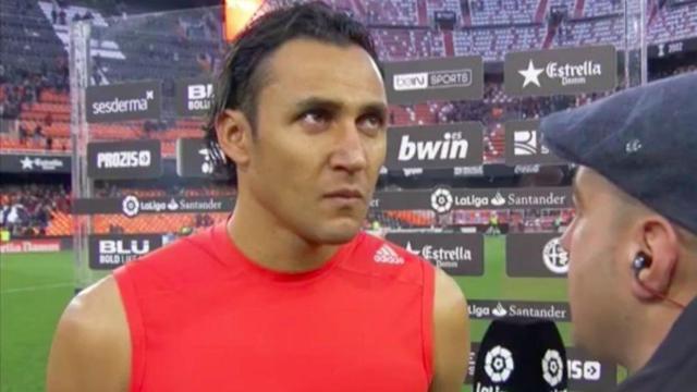 Keylor Navas habla tras el partido