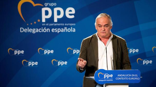 Esteban González Pons durante las jornadas ‘Andalucía en el contexto europeo’.