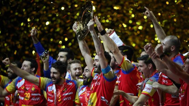 España, campeona de Europa de balonmano.