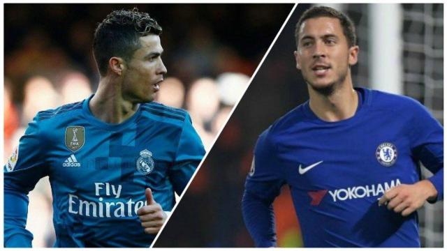 Cristiano y Hazard