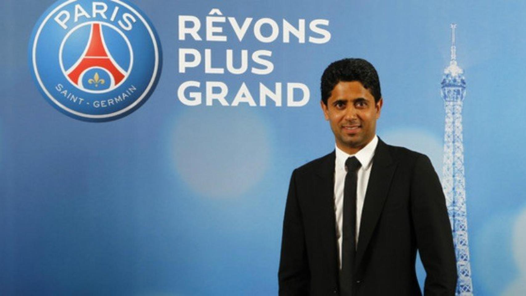 Al-Khelaifi, presidente del PSG. Foto: psg.fr