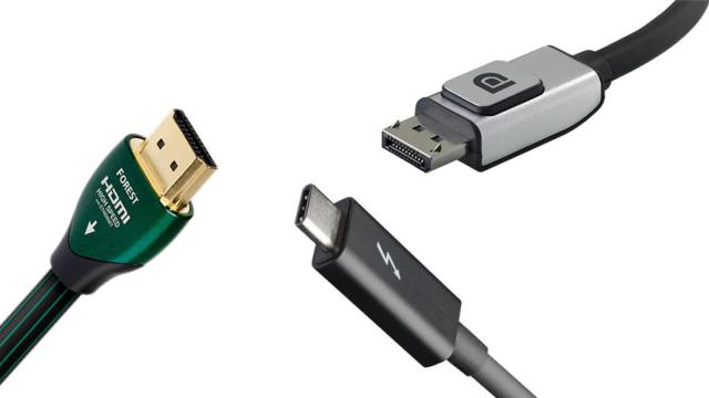 hdmi vs displayport thunderbolt