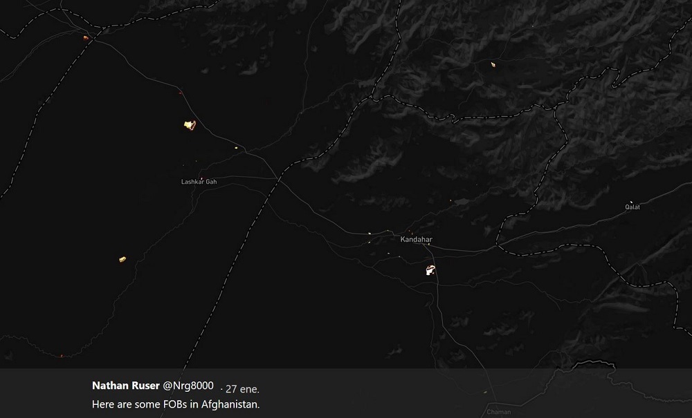 strava bases militares