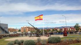 Retirado un cañón nazi que se exhibía en una rotonda de Madrid.