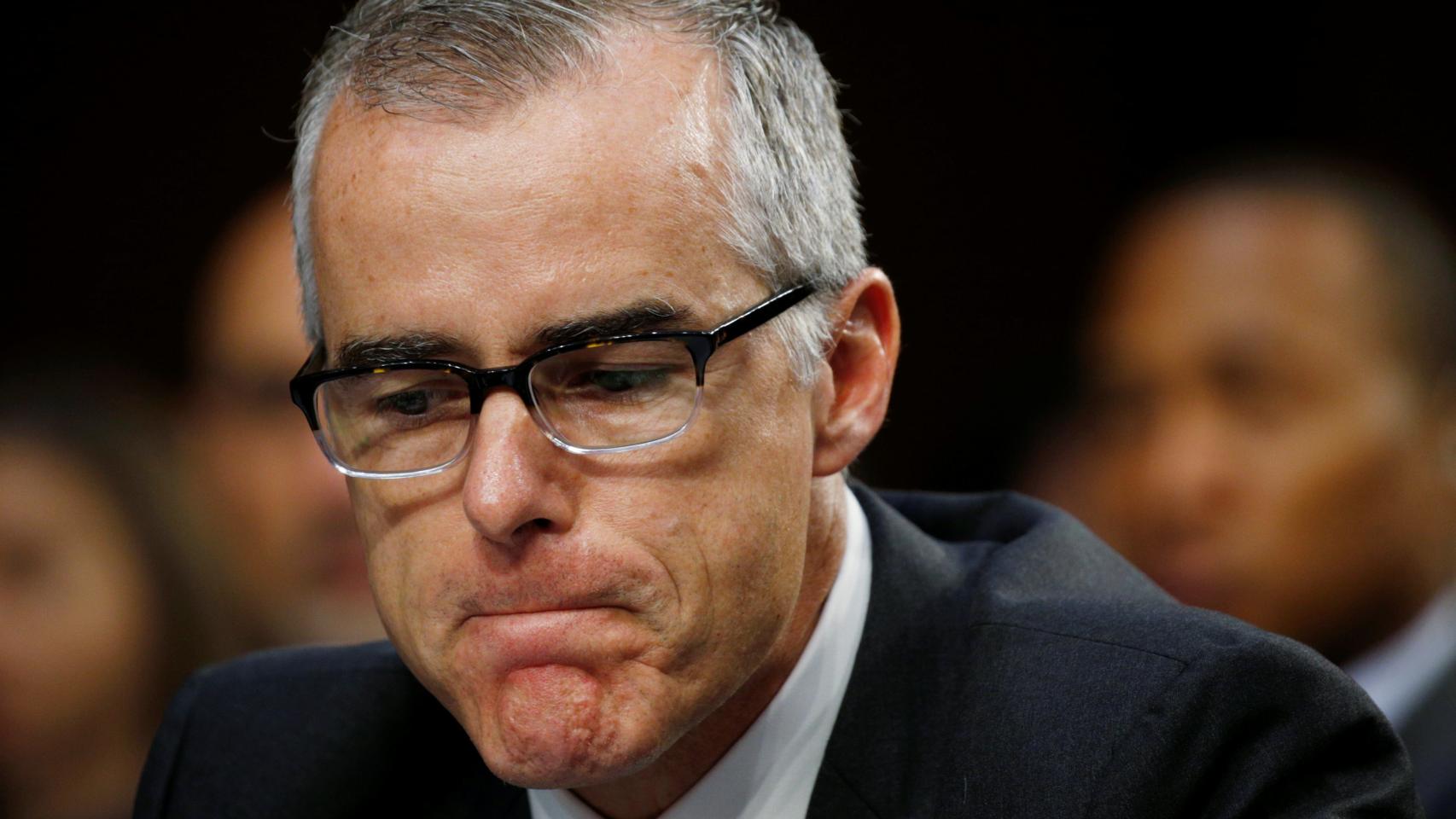 El hasta ahora número dos del FBI, Andrew McCabe.