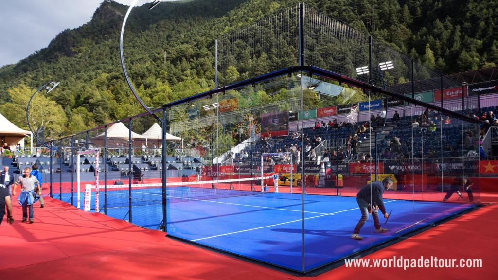 Pista del torneo de Andorra.