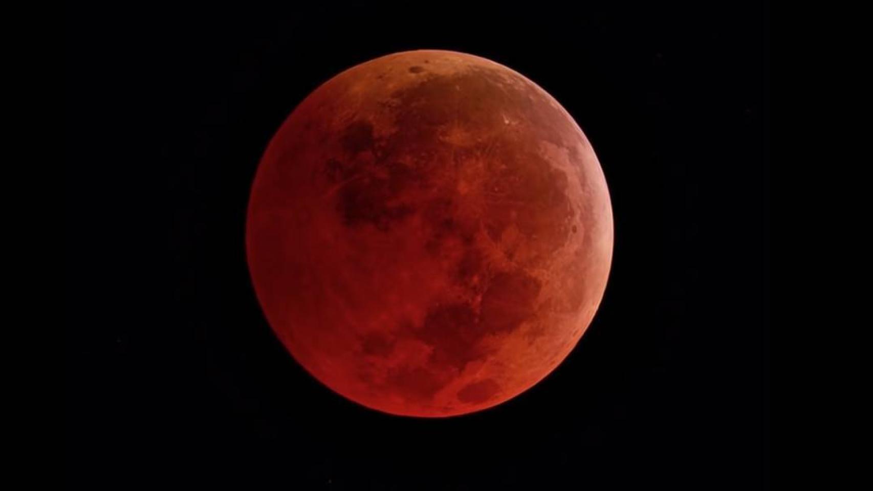 Una superluna de sangre.