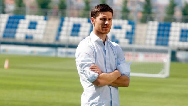 Xabi Alonso en Valdebebas