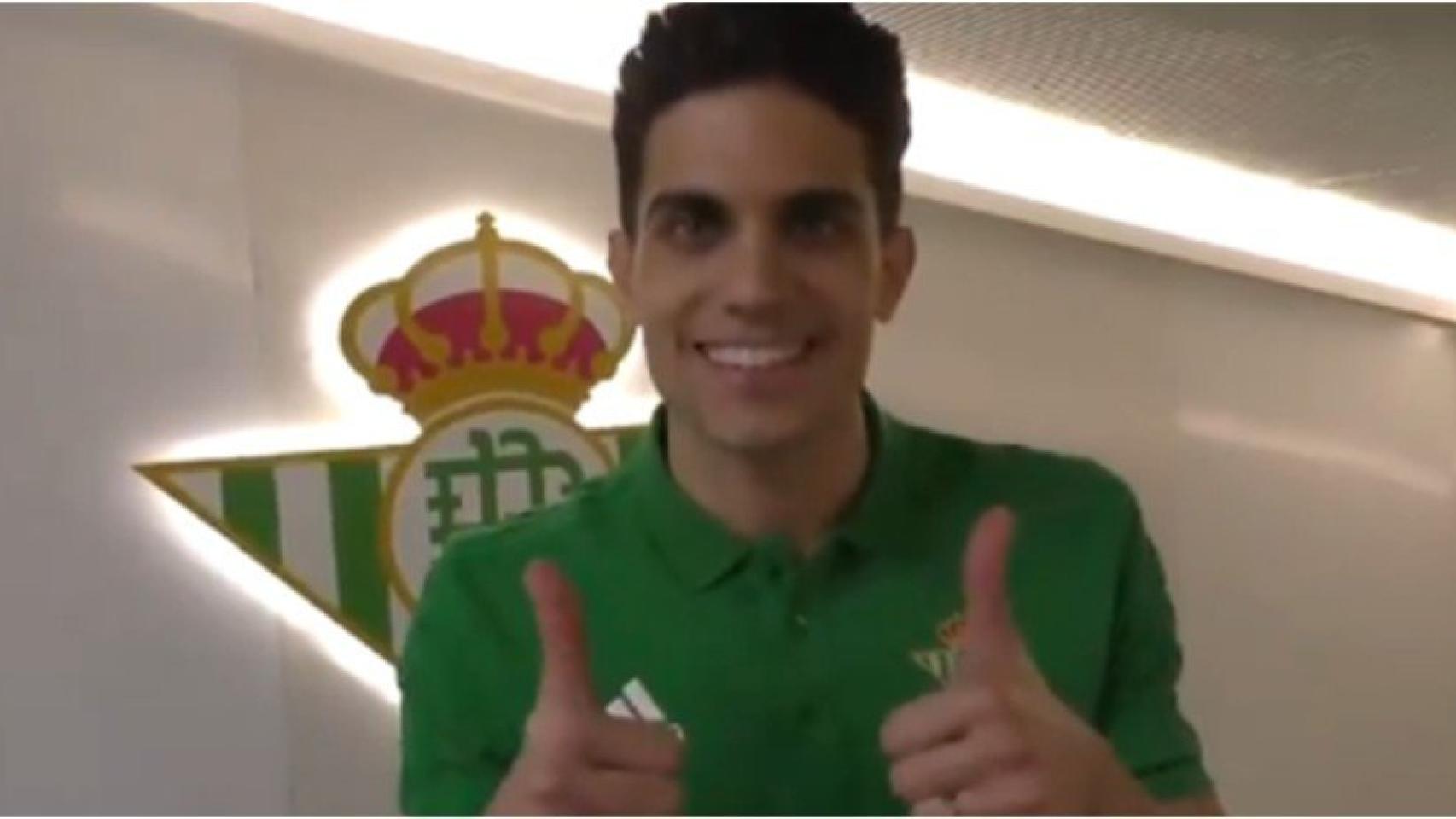 Bartra con el Betis