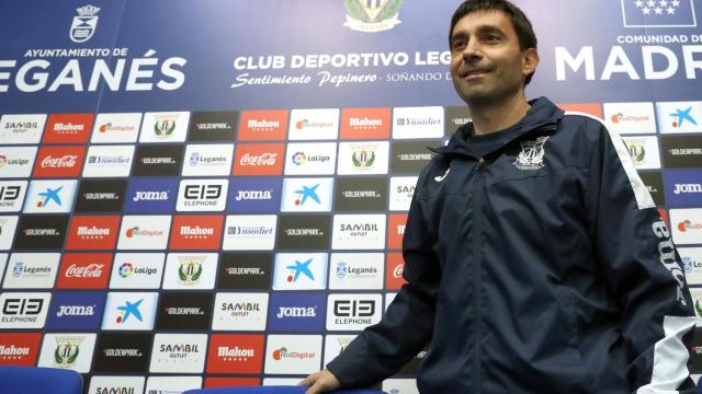 Asier Garitano, entrenador del Leganés.