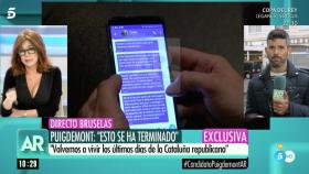 Comín prepara una demanda contra Telecinco por la exclusiva de Ana Rosa