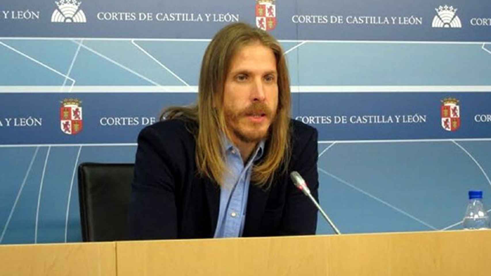 El secretario de Podemos en Castilla y León y portavoz nacional, Pablo Fernández