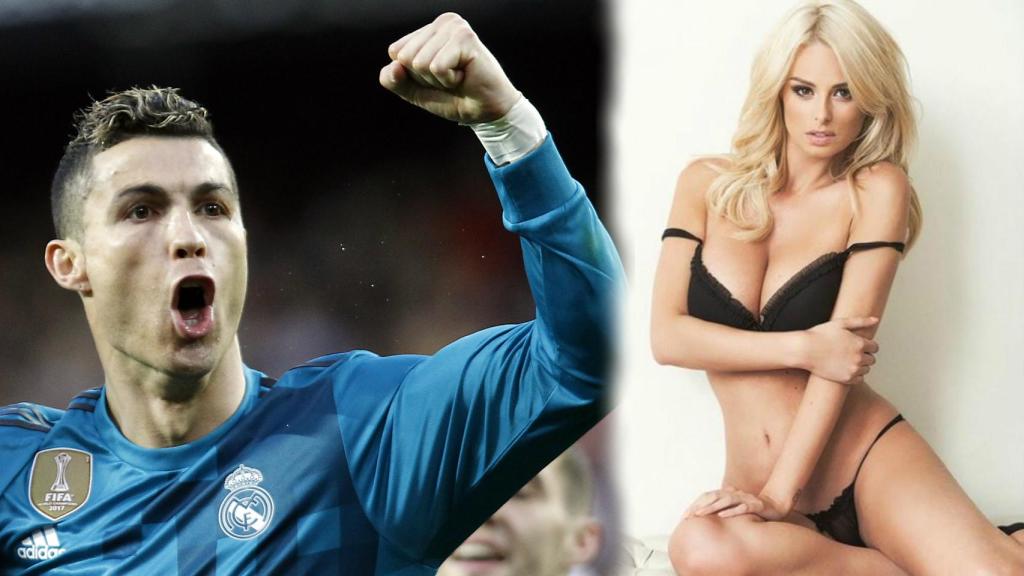 Cristiano y Rhian Sugden.