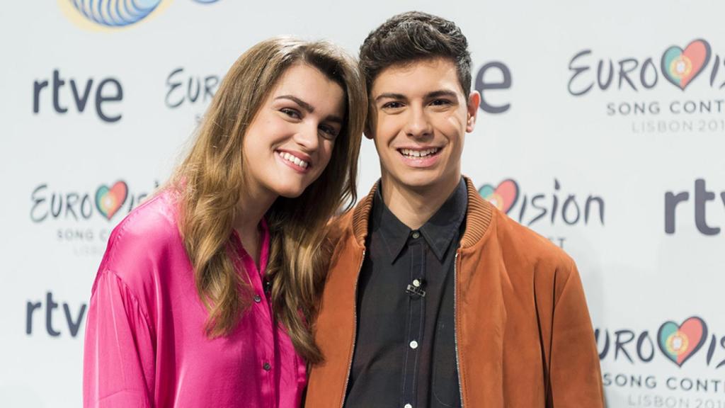 Alfred y Amaia, ante la prensa: Si hay beso en Lisboa, no hay que planearlo