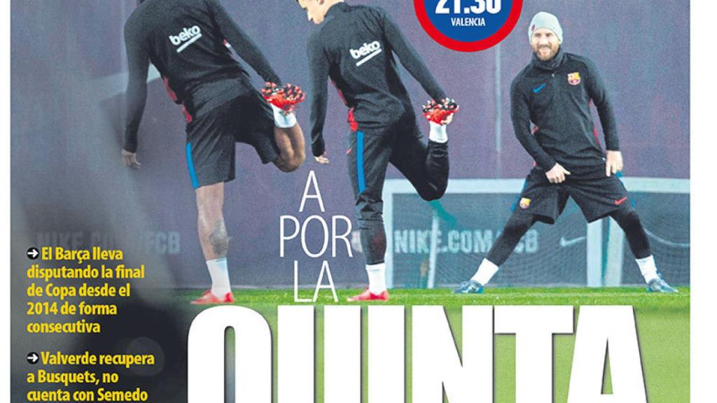 Portada Mundo Deportivo