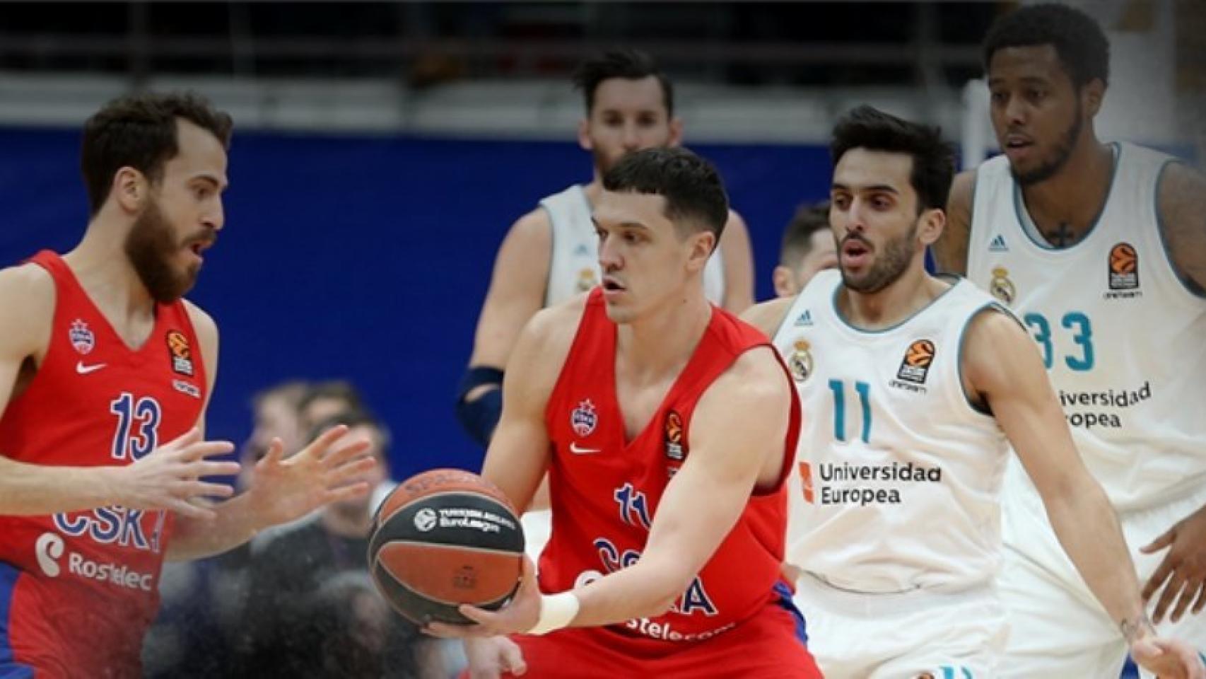 CSKA - Real Madrid. Foto: euroleague.net