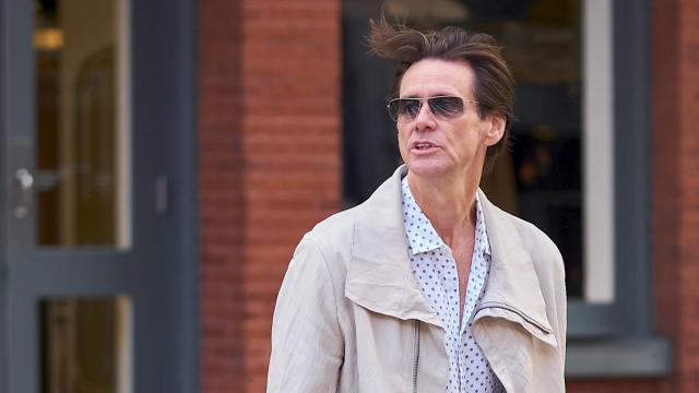 Jim Carrey en Nueva York.
