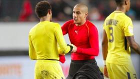 Neymar, ante el Stade Rennais. Foto staderennais.com