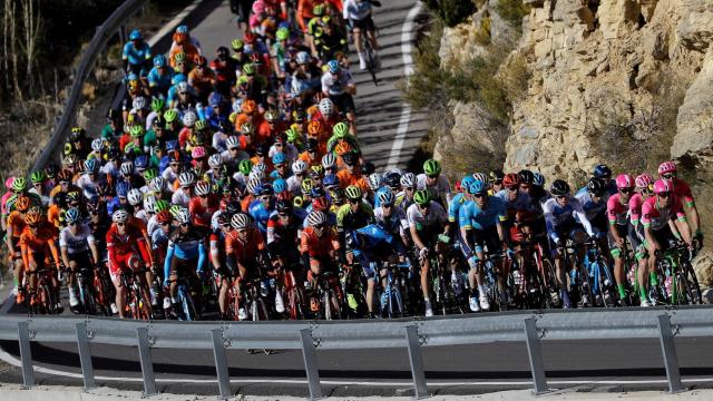 Imagen de la Vuelta a la Ciclista a la Comunidad Valenciana.