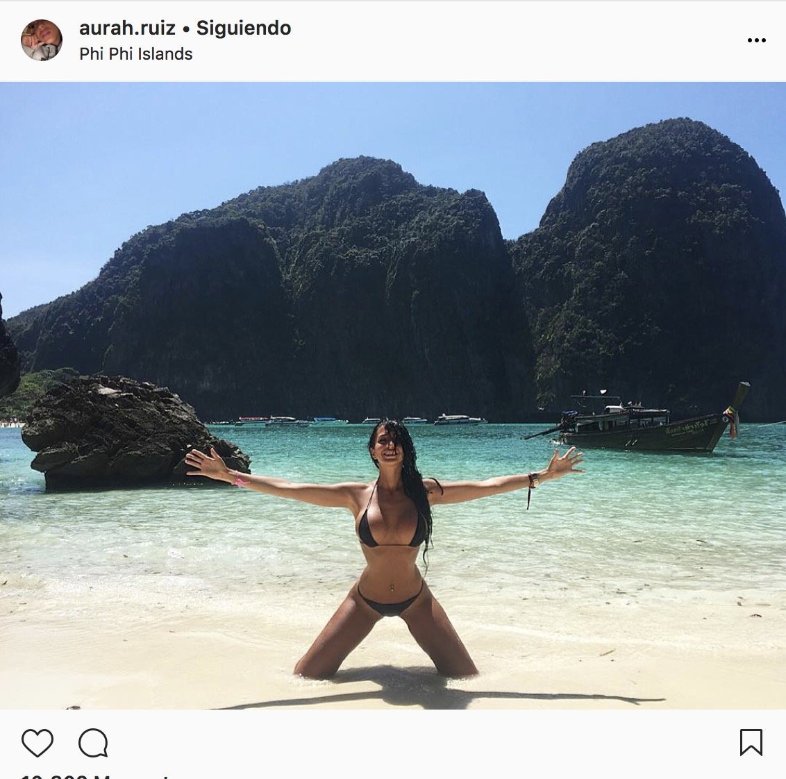 Aurah Ruiz, la ex de Jesé, se desnuda en Instagram